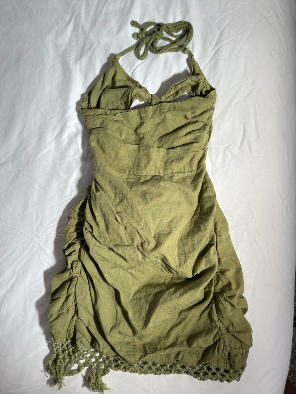 Boho Tropical Mini Dress - Picture 3 of 4
